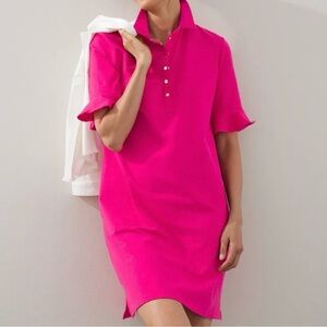 Chico's Zenergy Pink Polo Dress